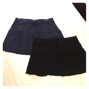 Bundle of cotton mini skirts, cover ups.